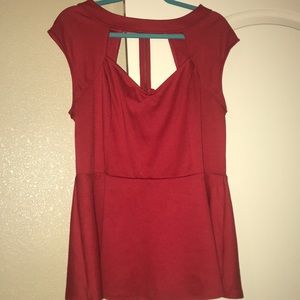 Torrid size 2 red shirt